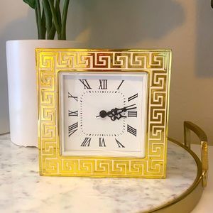 GREEK GOLD CLOCK STAND